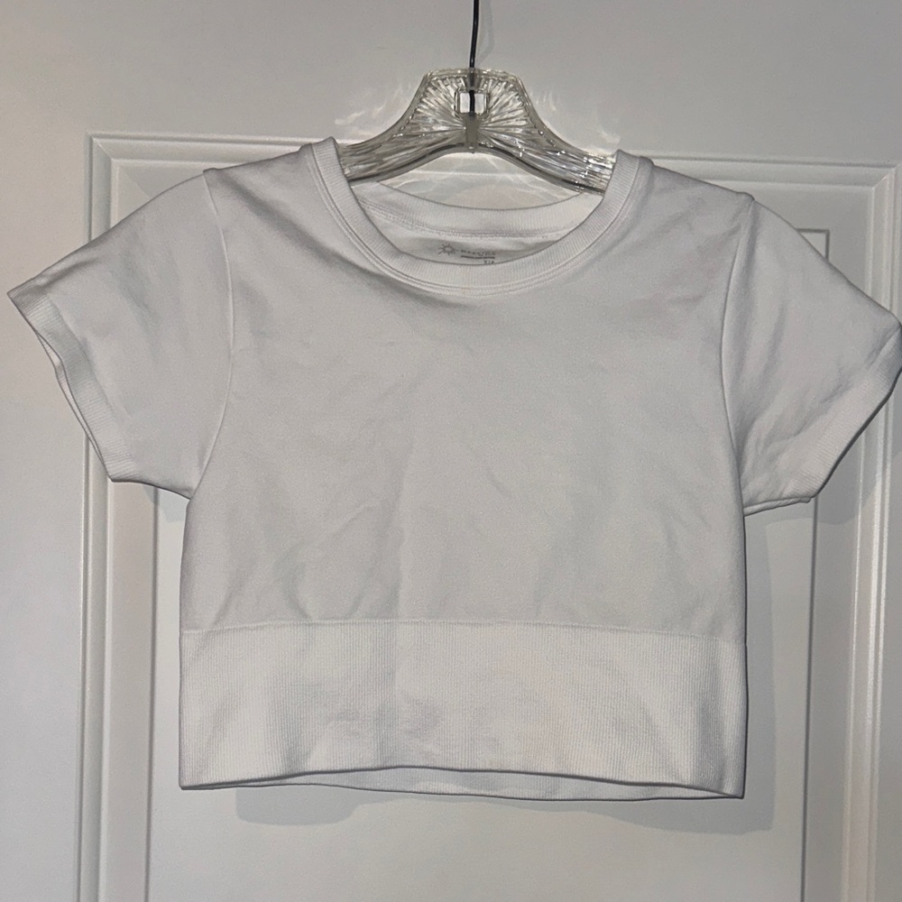 Offline by Aerie sidewalk seamless White Crop Top for Women